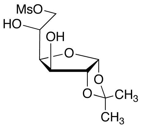 1,2-O-Isopropylidene-6-methyl-sulfonyl-Alpha-D-glucofuranose - image 1