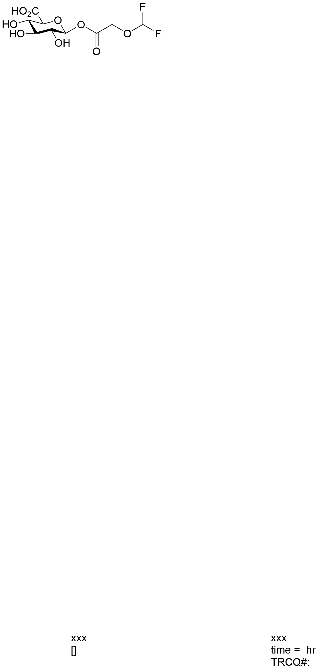 (2S,3S,4S,5R)-6-(2-(Difluoromethoxy)acetoxy)-3,4,5-trihydroxytetrahydro-2H-pyran-2-carboxylic Acid - image 1
