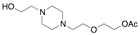 2-(2-(4-(2-Hydroxyethyl)piperazin-1-yl)ethoxy)ethyl Acetate - image 1