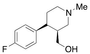 rac cis-4-(4-Fluorophenyl)-1-methyl-3-piperidinemethanol - image 1