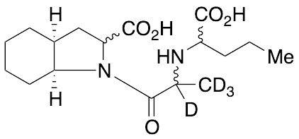 Perindoprilat-d4 (Mixture of Diastereomers) - image 1