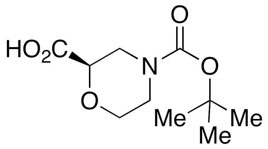 (2R)-4-(1,1-Dimethylethyl) Ester 2,4-Morpholinedicarboxylic Acid - image 1