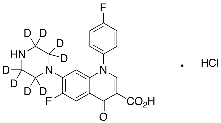 Sarafloxacin-d8 Hydrochloride - image 1