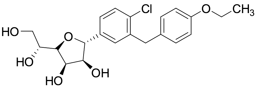 (2R,3S,4R,5S)-2-(4-Chloro-3-(4-ethoxybenzyl)phenyl)-5-((R)-1,2-dihydroxyethyl)tetrahydrofuran-3,4-diol - image 1