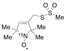 (1-Oxyl-2,2,5,5-tetramethyl-Delta3-pyrroline-3-methyl) Methanethiosulfonate-15N - image 1