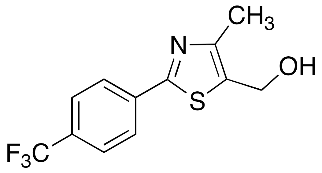5-(Hydroxymethyl)-4-methyl-2-(4-trifluoromethylphenyl)thiazole - image 1