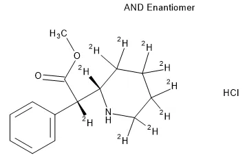 rac-threo-Methylphenidate-d10 Hydrochloride (Major) (1.0mg/ml in Acetonitrile) - image 1