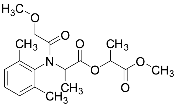 1-Methoxy-1-oxopropan-2-yl N-(2,6-Dimethylphenyl)-N-(2-methoxyacetyl)alaninate - image 1