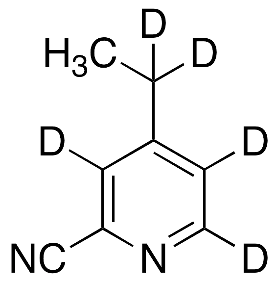 4-Ethyl-2-pyridinecarbonitrile-d5 - image 1