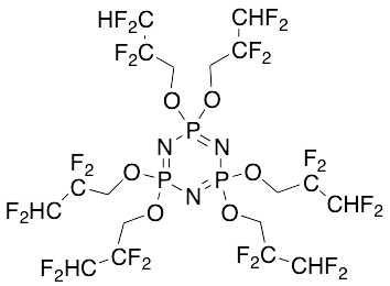 2,2,4,4,6,6-Hexakis(2,2,3,3-tetrafluoropropoxy)-2λ5,4λ5,6λ5-1,3,5,2,4,6-triazatriphosphorine - image 1