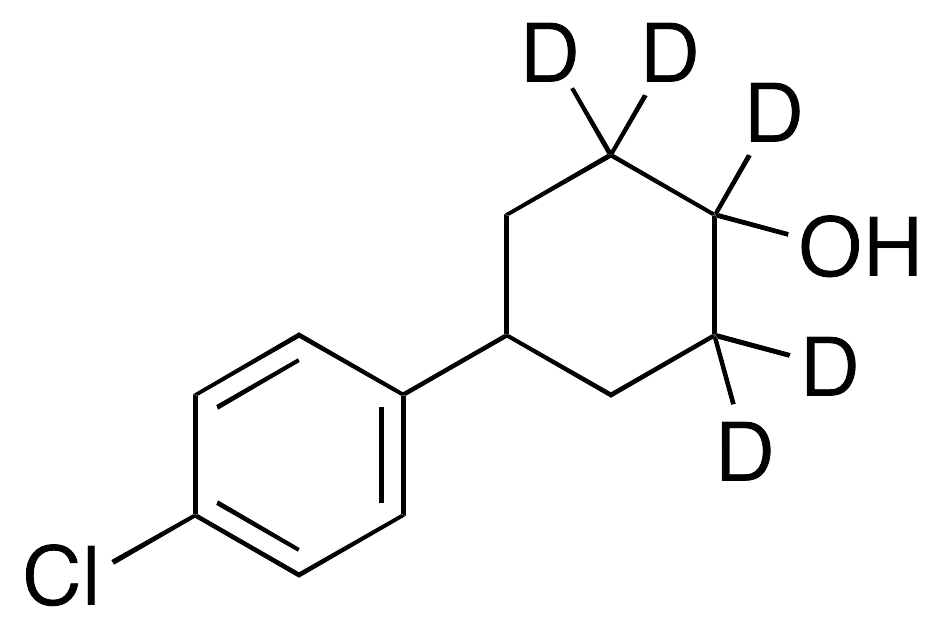 4-(4-Chlorophenyl)cyclohexanol-d5 - image 1