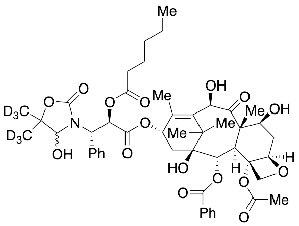 Hexanoyl Docetaxel Metabolites M1 and M3-d6(Mixture of Diastereomers) - image 1