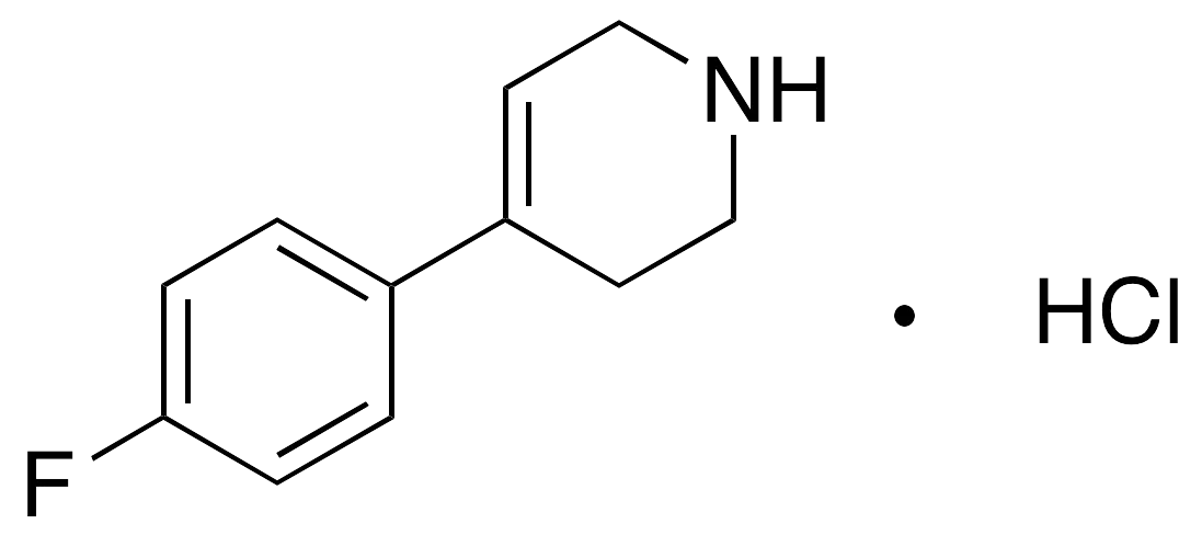 4-(4-Fluorophenyl)-1,2,3,6-tetrahydropyridine Hydrochloride - image 1