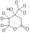 (±)-Mevalonolactone-4,4,5,5,6,6,6-d7 - image 1