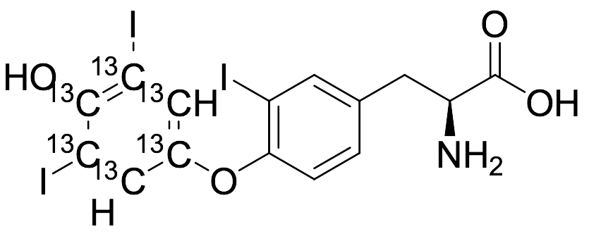 3,3’,5’-Triiodo-L-thyronine-13C6 - image 1