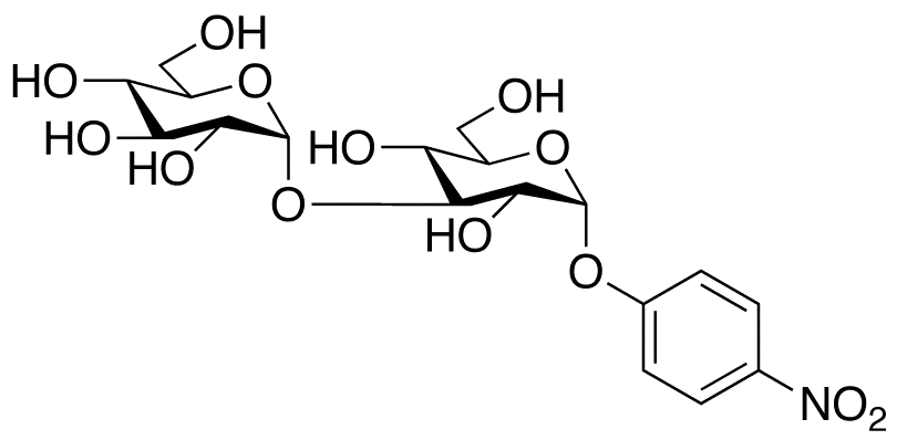 4-Nitrophenyl 3-O-Alpha-D-Glucopyranosyl-Alpha-D-glucopyranoside - image 1