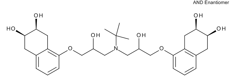 (2R,3S)-rel-Nadolol-N-[(2R,3S)-rel-Nadolol-de(N-tert-butyl)] - image 1