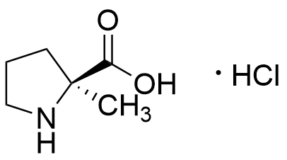 (2S)- 2-Methylpyrrolidine-2-carboxylic Acid Hydrochloride - image 1