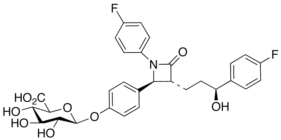 Ezetimibe Phenoxy Beta-D-Glucuronide - image 1