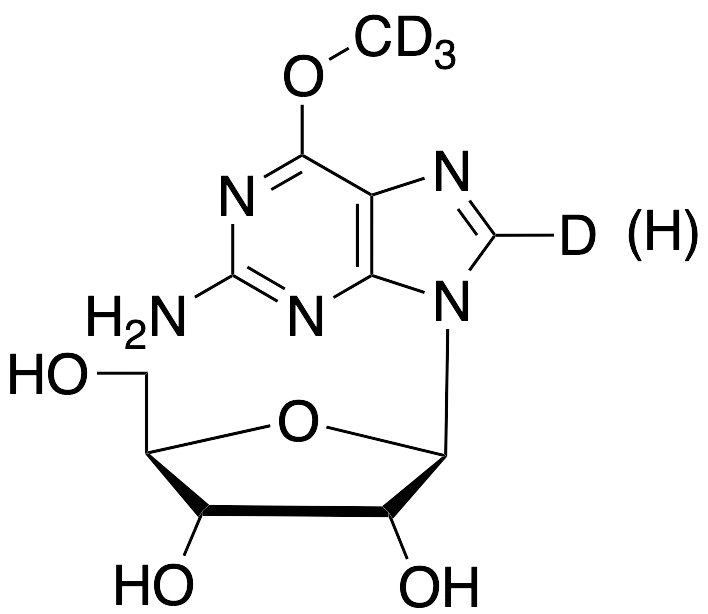 6-O-Methyl Guanosine-d4 (major) - image 1