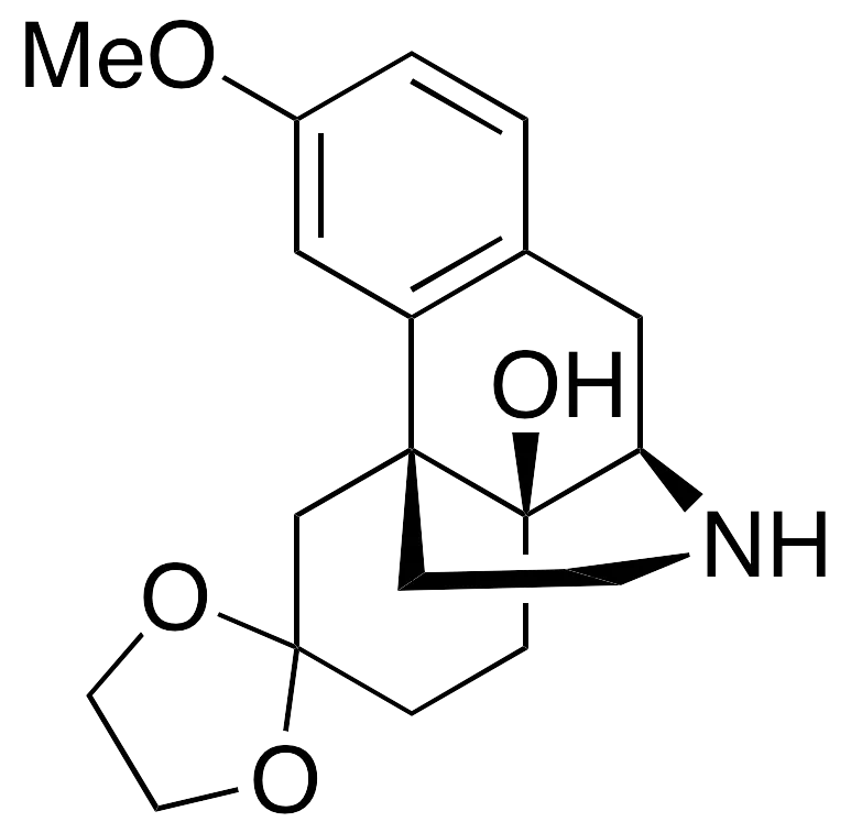 14-Hydroxy-3-methoxy-6-oxo-morphinan 6-Ethylene Ketal - image 1