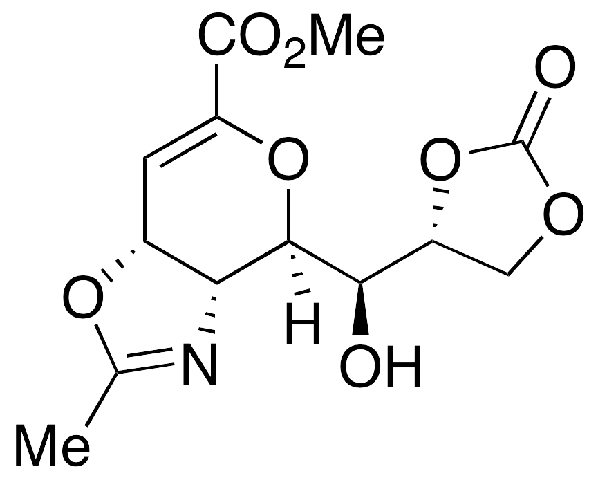 (3aR,4R,7aR)-3a,7a-Dihydro-4-[(S)-hydroxy[(4R)-2-oxo-1,3-dioxolan-4-yl]methyl]-2-methyl-4H-pyrano[3,4-d]oxazole-6-carboxylic Acid Methyl Ester - image 1