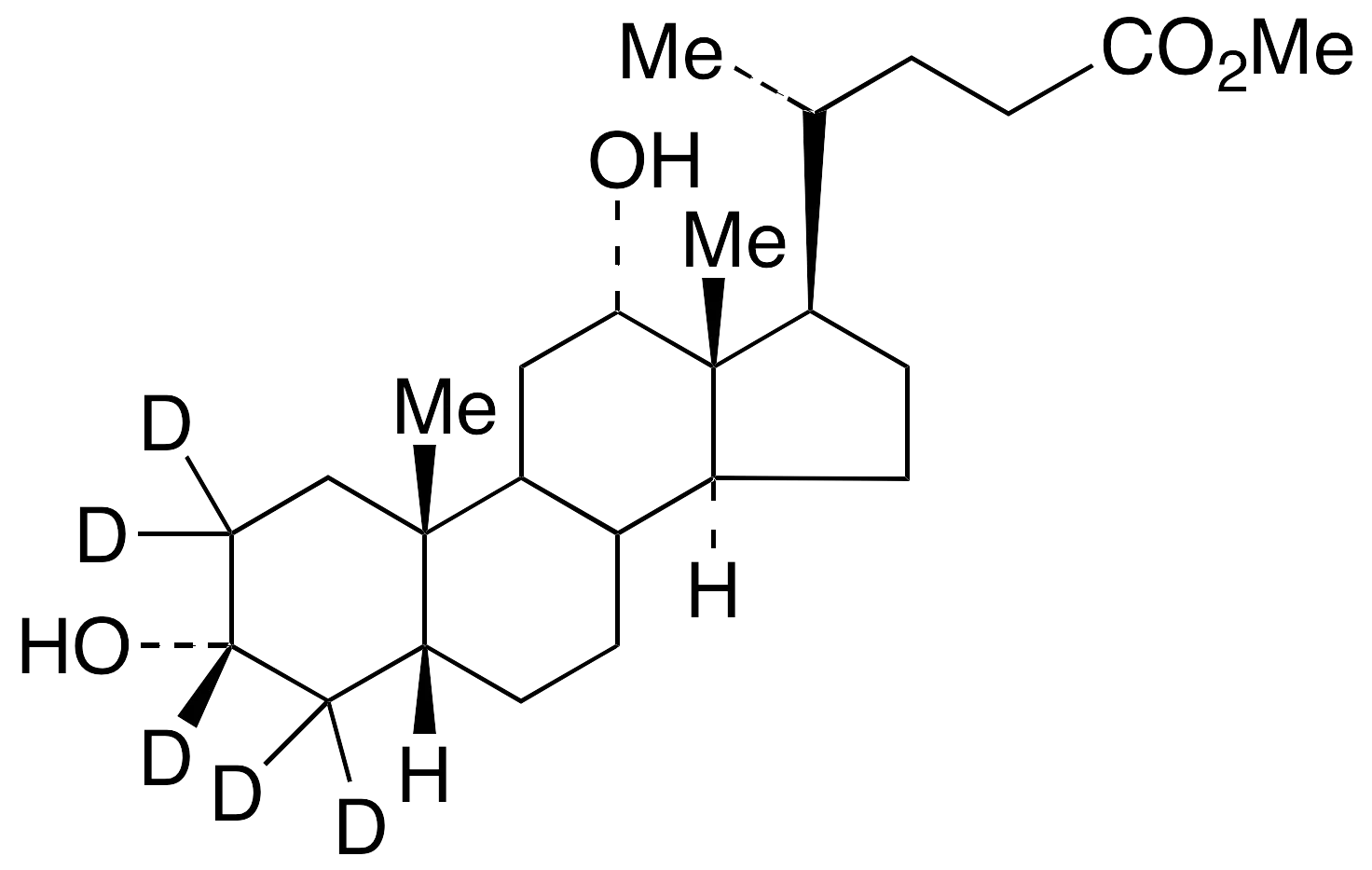 Methyl Desoxycholate-d5 - image 1