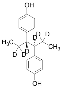 Hexestrol-d6 (hexane-2,2,3,4,5,5-d6) (meso) - image 1