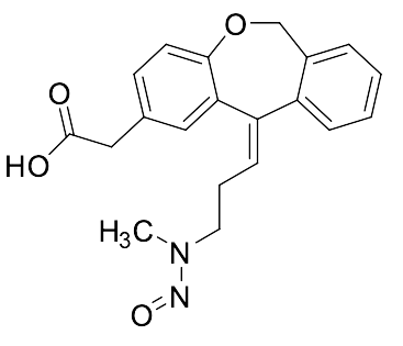 N-Nitroso Desmethyl Olopatadine - image 1