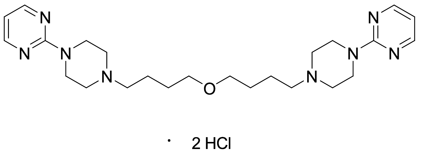2,2'-(4,4'-(Oxybis(butane-4,1-diyl))bis(piperazine-4,1-diyl))dipyrimidine Dihydrochloride - image 1