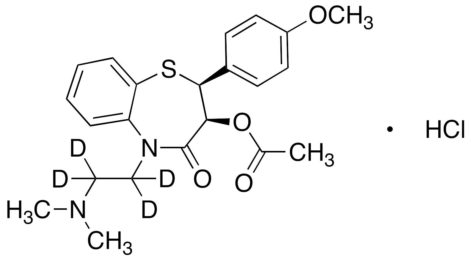 Diltiazem-d4 Hydrochloride - image 1