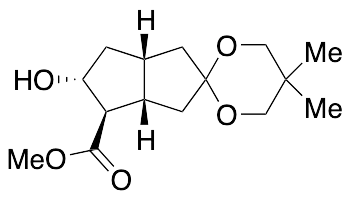 (3'aS,4'R,5'R,6'aR)-Hexahydro-5'-hydroxy-5,5-dimethyl-spiro[1,3-dioxane-2,2'(1'H)-pentalene]-4'-carboxylic Acid Methyl Ester - image 1