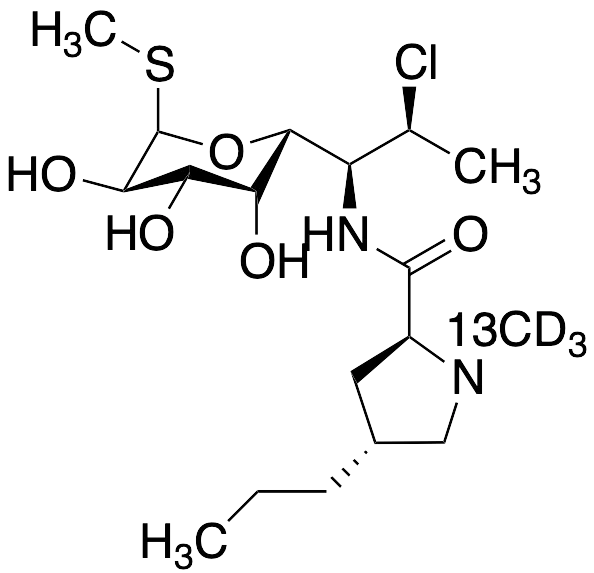 Clindamycin-13C,D3 - image 1
