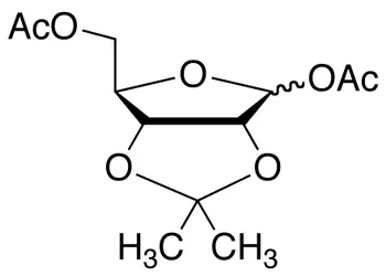 1,5-Di-O-acetyl-2,3-isopropylidene-D-ribose - image 1