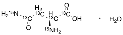 L-Asparagine-13C4, 15N2 Hydrate - image 1