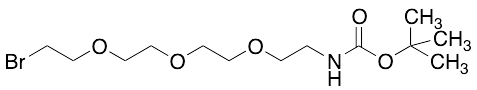1-Boc-amino-3,6,9-trioxaundecanyl-11-bromide - image 1