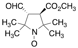 trans-3-Formyl-4-methoxycarbonyl-2,2,5,5-tetramethylpyrrolidin-1-yloxyl Radical - image 1