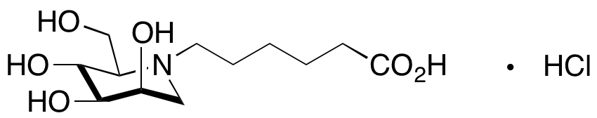 N-5-Carboxypentyl-1-deoxymannojirimycin Hydrochloride - image 1