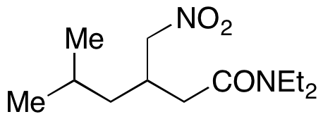 N,N-Diethyl-5-methyl-3-(nitromethyl)hexanamide - image 1