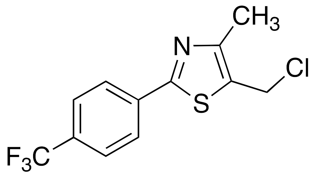 5-Chloromethyl-4-methyl-2-(4-trifluoromethylphenyl)thiazole - image 1