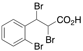 2,3-Dibromo-3-(2-bromophenyl)propionic Acid - image 1