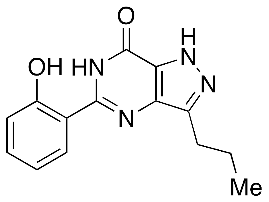 5-(2-Hydroxyphenyl)-3-propyl-1,6-dihydro-7H-pyrazolo[4,3-d]pyrimidin-7-one - image 1