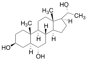 (3Beta,5Alpha,6Alpha,20R)-Pregnane-3,6,20-triol - image 1
