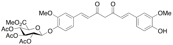 Curcumin Beta-D-Glucuronide Triacetate Methyl Ester - image 1