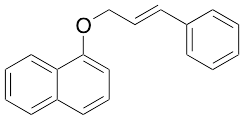 1-[[(2E)-3-Phenyl-2-propen-1-yl]oxy]naphthalene - image 1