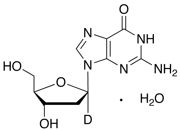 1'-Deoxyguanosine Monohydrate-1’-d - image 1