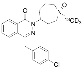 Azelastine-13C,d3 N-Oxide (Mixture of Diastereomers) - image 1