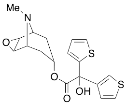Alpha-Hydroxy-Alpha-3-thienyl-2-thiopheneacetic Acid 9-Methyl-3-oxa-9-azatricyclo[3.3.1.02,4]non-7-yl Ester - image 1