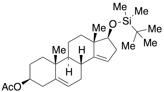 3-O-Acetyl-17-O-tert-butyldimethylsilyl 5,14-Androstadiene-3Beta,17Beta-diol - image 1