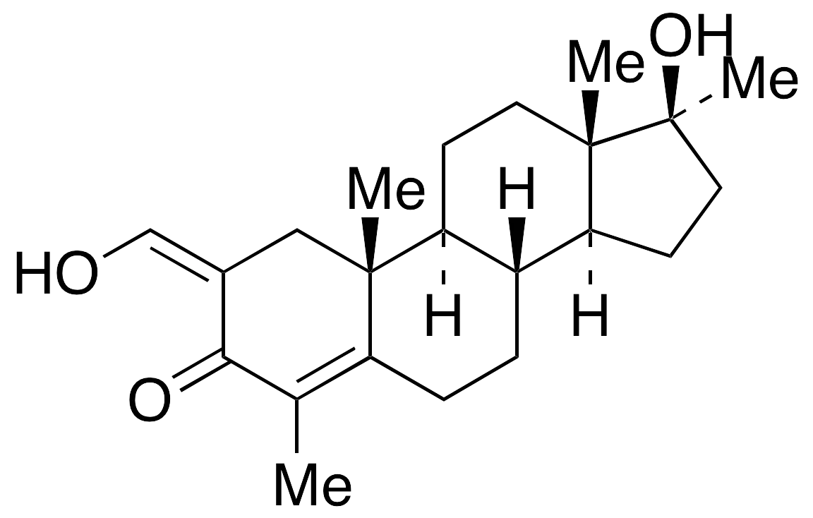 4,17Alpha-Dimethyl-2-hydroxymethylene Testosterone - image 1
